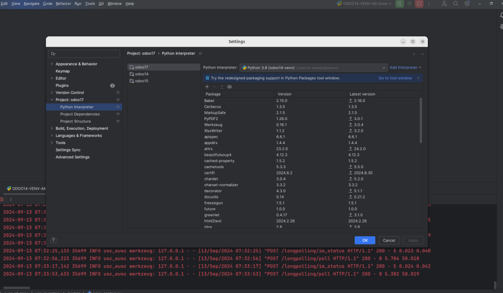 Pycharm Configuration Add Interprator Image