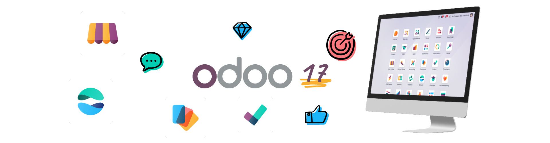 Odoo POS Image with Monitor