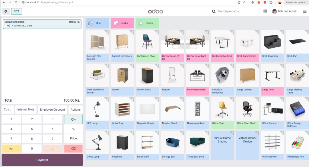 Odoo POS 18 – How to load new fields In odoo Point of Sale 18, Give discount to employee